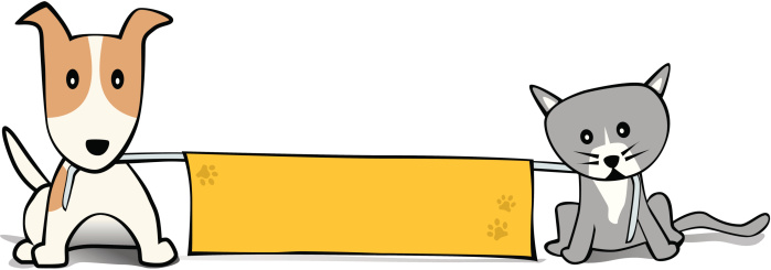 Dog and Cat Banner