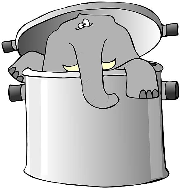 Cook Elephant Stock Illustrations – 108 Cook Elephant Stock Illustrations,  Vectors & Clipart - Dreamstime