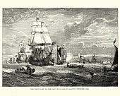 istock First fleet of the East India Company leaving Woolwich, 1601 892771070