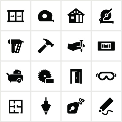 Framing and Construction Icons