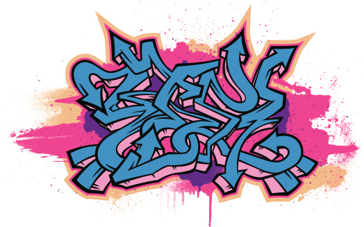 graffiti vector illustration vector