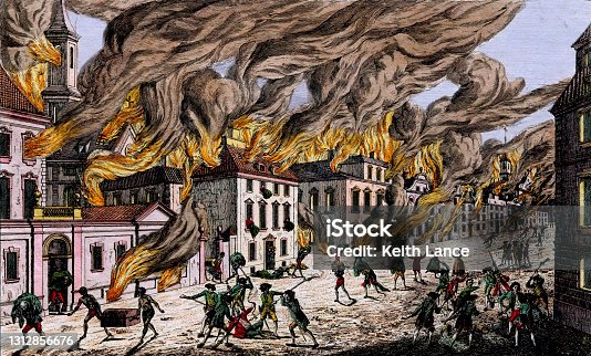 istock Great Fire of New York of 1776 1312856676