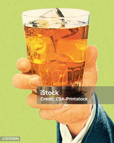 istock Hand Holding a Cocktail 470701594