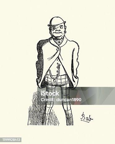 istock He was once a prizefighter, Victorian London Characters, 1850s 1199928413