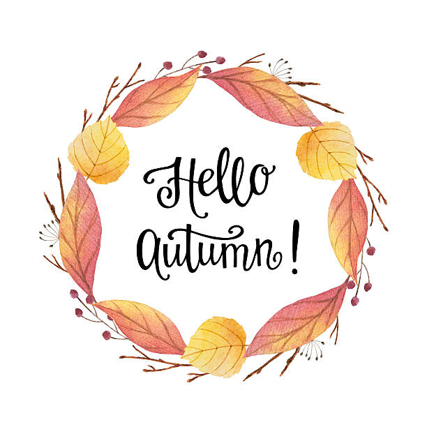 Hello Autumn Illustrations, Royalty-Free Vector Graphics & Clip Art