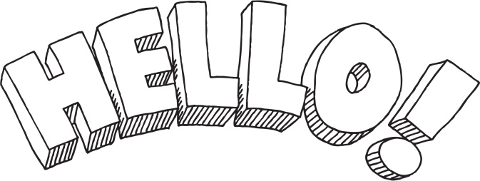 Hello Text Drawing Stock Illustration Download Image Now Hello Text Drawing Stock Illustration Download Image Now