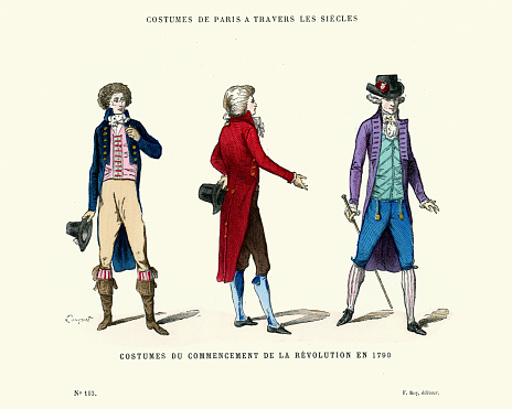間フランス革命ファッション メンズ コスチュームの歴史 18世紀のベクターアート素材や画像を多数ご用意 Istock