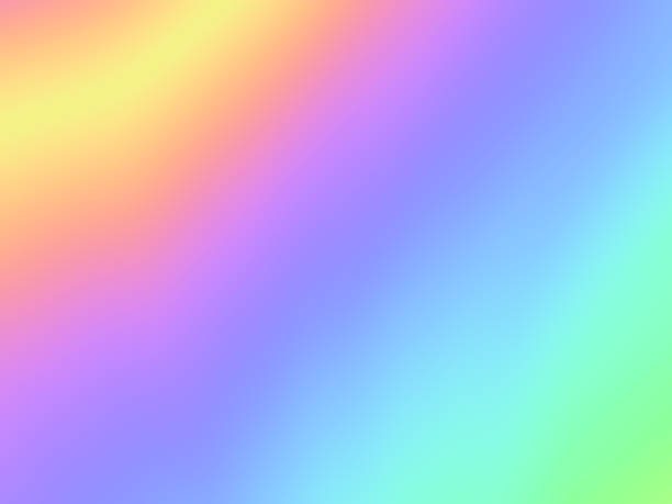голографическая фольга фон мульти цвет градиент blurry шаблон - holographic foil stock illustrations