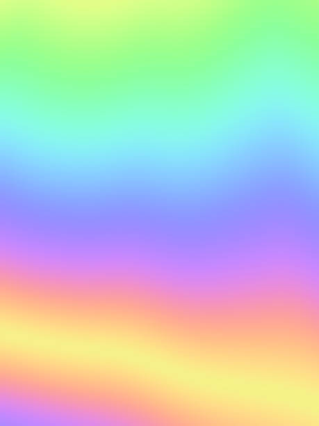 голографическая фольга фон радуга градиент размытый шаблон - holographic foil stock illustrations