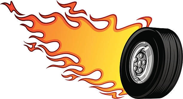 hot wheel  hot wheels flames stock illustrations