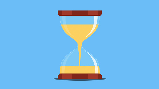 hourglass-flat-icon-illustration-cartoon-design-isolated-on-blue-illustration-id1193656471?b=1&k=20&m=1193656471&s=170667a&w=0&h=  ...