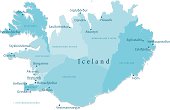 istock Iceland Vector Map Regions Isolated 165927188
