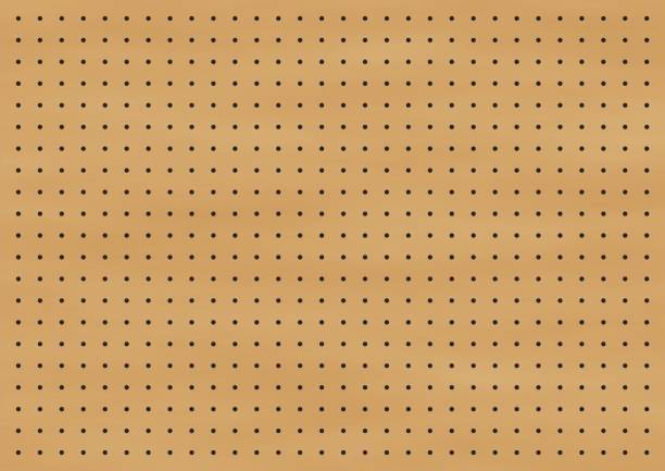 Illustration of perforated board Background material pegboard stock illustrations