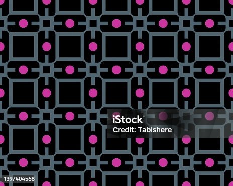 istock Illustration of seamless tile pattern - perfect for background or wallpaper 1397404568