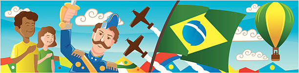 ilustrações de stock, clip art, desenhos animados e ícones de independência do brasil. 7 de setembro - people portugal