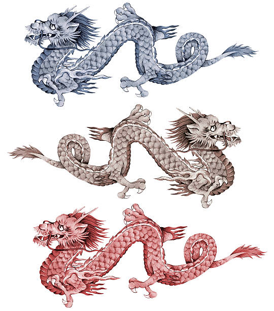 Royalty Free Chinese Dragon Clip Art, Vector Images & Illustrations ...