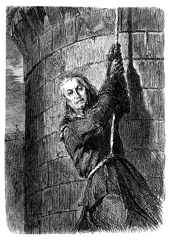 Illustration of a Jean Henri Latude (23 March 1725 – 1 January 1805), often called Danry or Masers de Latude, was a French writer famous for his lengthy confinement in the Bastille, at Vincennes, and for his repeated escapes from those prisons