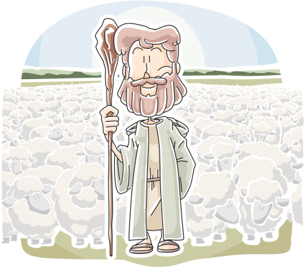 Jesus The good shepherd