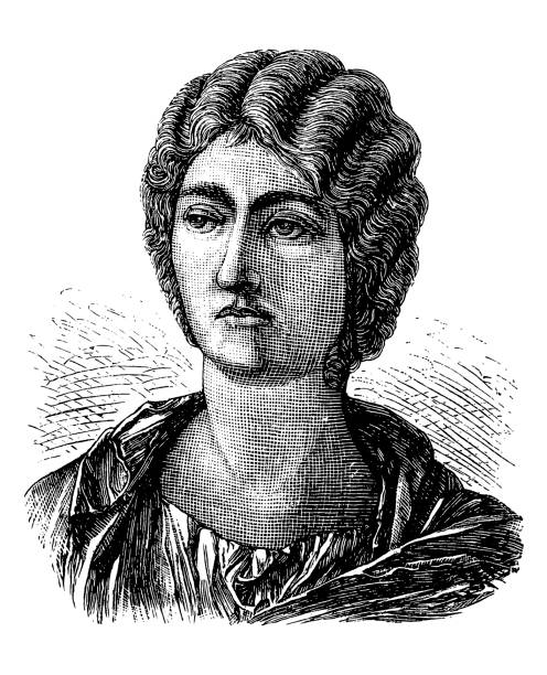 illustrations, cliparts, dessins animés et icônes de julia domna, impératrice romaine - julia domna
