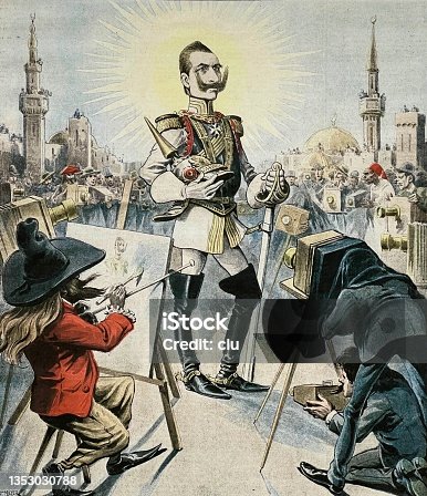 istock Kaiser Wilhelm II of Germany is admired all over the world 1353030788