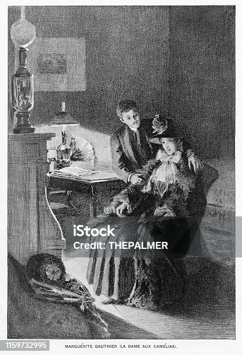 istock Marguerite Gaultier engraving 1892 1159732995