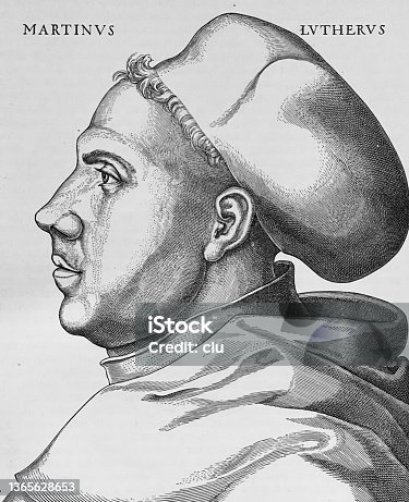 istock Martin Luther, 38 years old, headshot, side view 1365628653