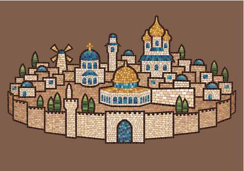 Mosaic of Jerusalem