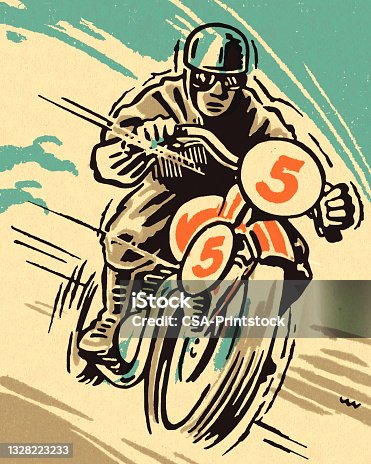 istock Motorcycle Racer 1328223233