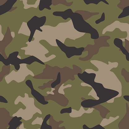 Us Multi Cam Camouflage Stock Illustration - Download Image Now - iStock
