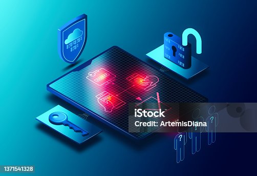 istock Multi-Factor Authentication Concept - MFA - Cybersecurity Solutions - 3D Illustration 1371541328
