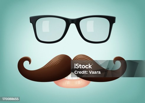 istock Mustache and Glasses 170088655