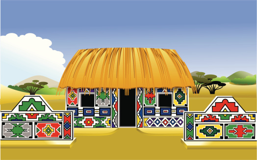 Ndebele house