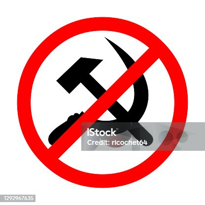 istock No communism sign illustration 1292967635