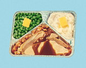istock Old Fashioned TV Dinner 152405455