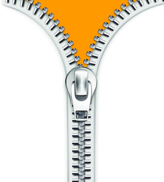 Royalty Free Open Zipper Clip Art  Vector Images 