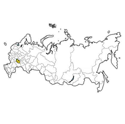 ペンザ州ロシアの行政区分の地図 イラストレーションのベクターアート素材や画像を多数ご用意 Istock