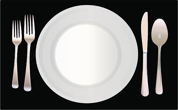 Best Dinner Place Setting Illustrations, Royalty-Free Vector Graphics