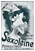 istock Poster for Saxoleine, security kerosene, 1896 1324382967