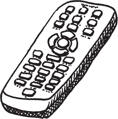 Remote Control TV Sketch