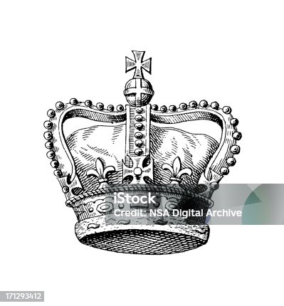istock Royal Crown of the United Kingdom | Historic Monarchy Symbols 171293412