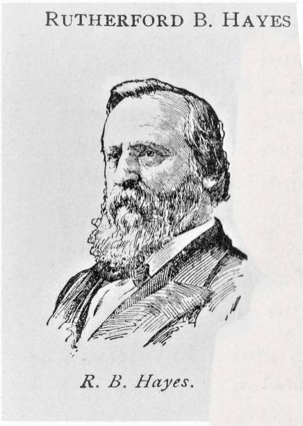 Rutherford Hayes Portrait, 19th President Of The United States