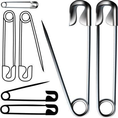 Safety and diaper pins