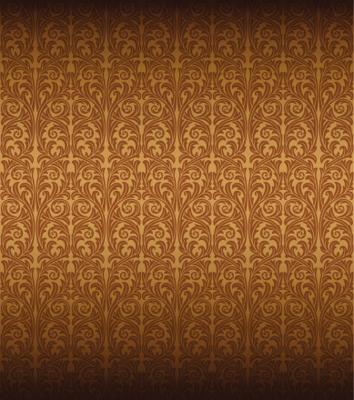 Seamless Baroque Wallpaper Stock Illustration - Download Image Now - iStock