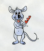 istock Song of the enamored little mouse 471133627