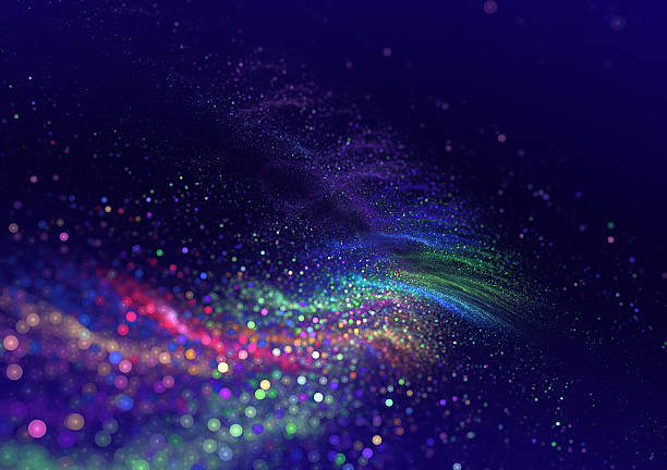 Star dust - abstract futuristic background abstract futuristic background paranormal photos stock illustrations