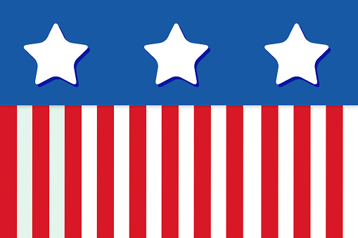 星条旗背景や壁紙は愛国的な赤で白し青のアメリカ国旗の要素 アメリカ合衆国のベクターアート素材や画像を多数ご用意 Istock