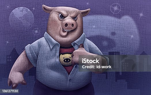 istock superhero pig going to work 1361271130