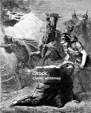 istock The conversion of Saul on the road to Damascus 507122410