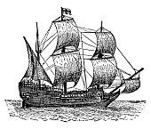 istock The Mayflower Ship 471134967