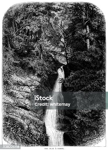 istock The Plat-à-Barbe Falls from Mont-Dore, Auvergne, France 1138225118